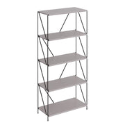 Vicco Scaffale Grigio/nero 60 x 134.5 cm