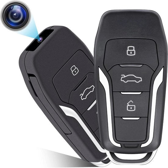Chiamata di emergenza da 64 GB con telecamera nascosta autosleutello mini-spionaggio HD 1080P con rilevamento di movimento