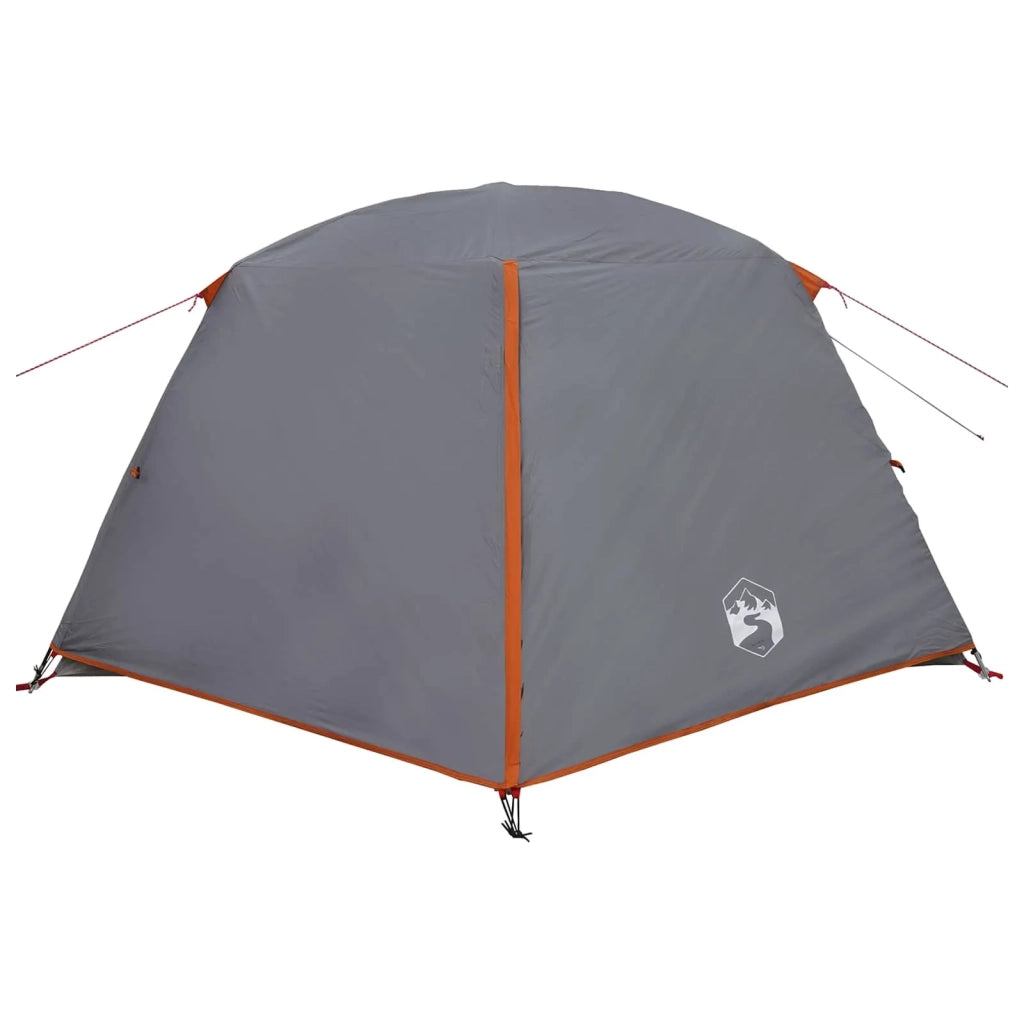 Tenda da backpacking Grigio e arancione 4 persone