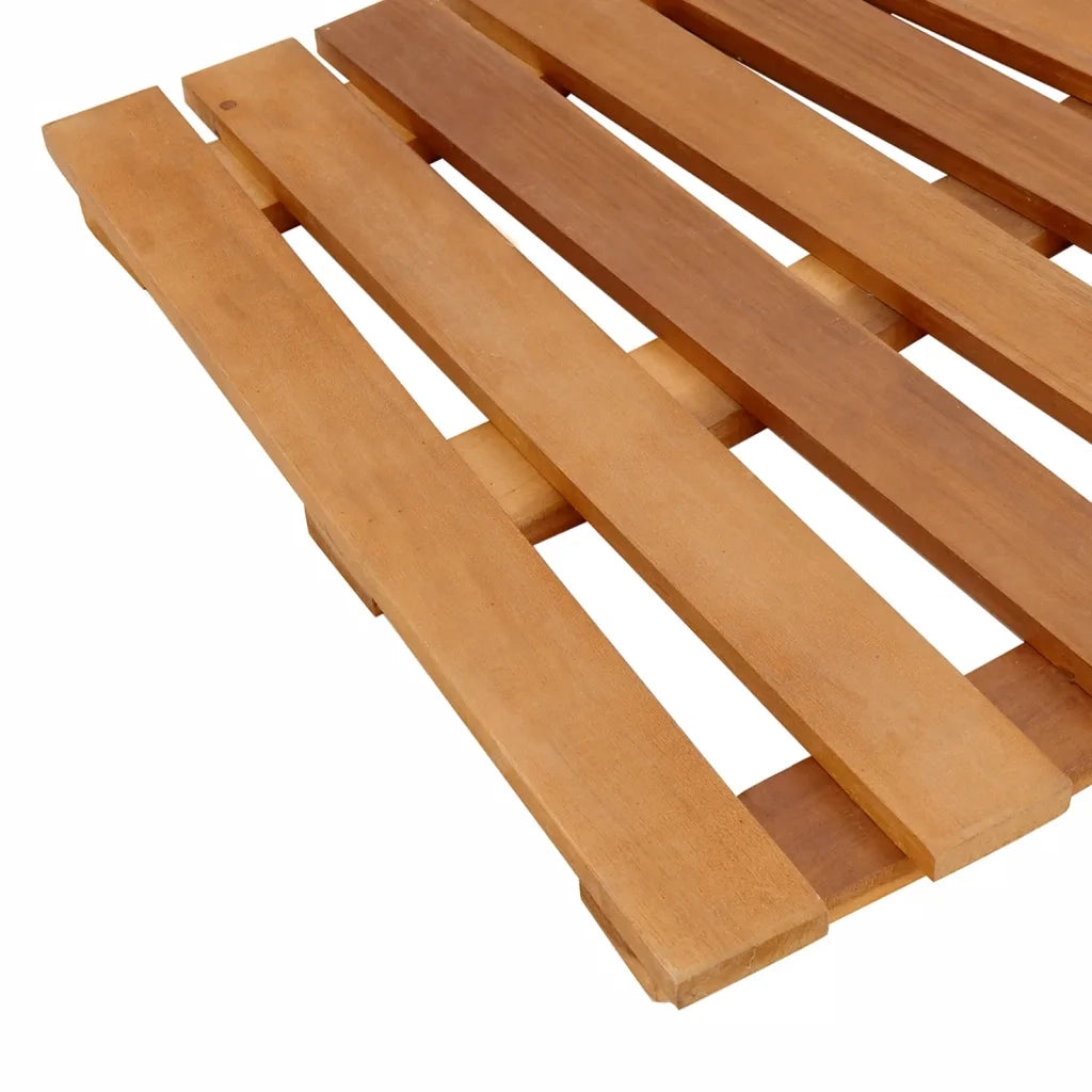 Passaggi per Vasca Idromassaggio 2 pz Legno Massello di Acacia 365616