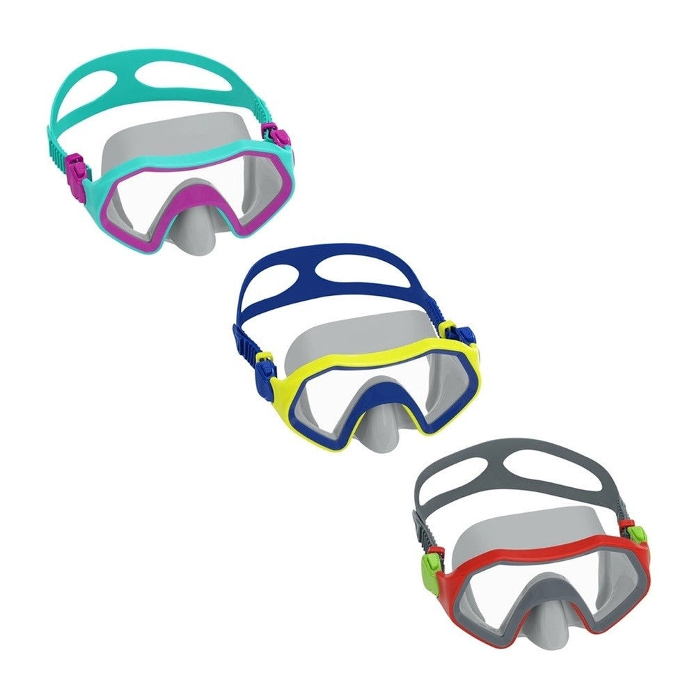 Trade Shop - Maschera Subacquea Per Bambini Sparkling Sea 7-14 Anni Colori Assortiti 22049 -