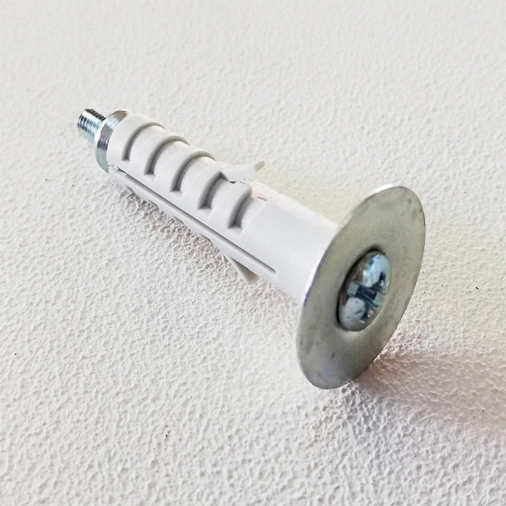 Tassello con rondella larga e vite - 10pz, diametro 9mm