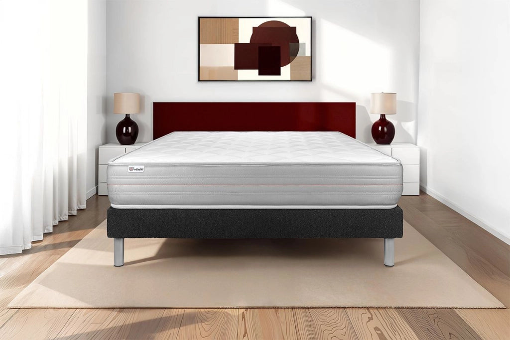 Set materasso e base 200x200 cm - Vitalmemo