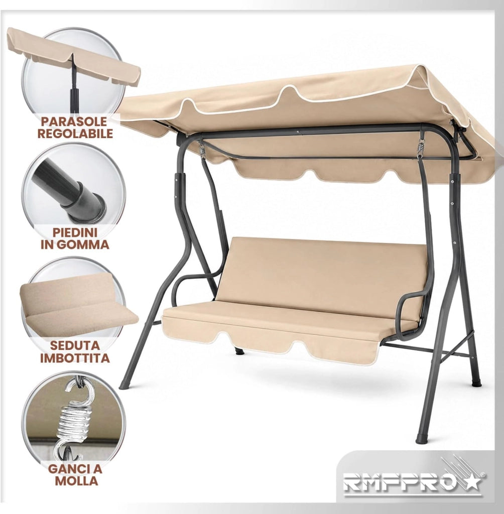 RMF PRO DONDOLO DA GIARDINO BEIGE