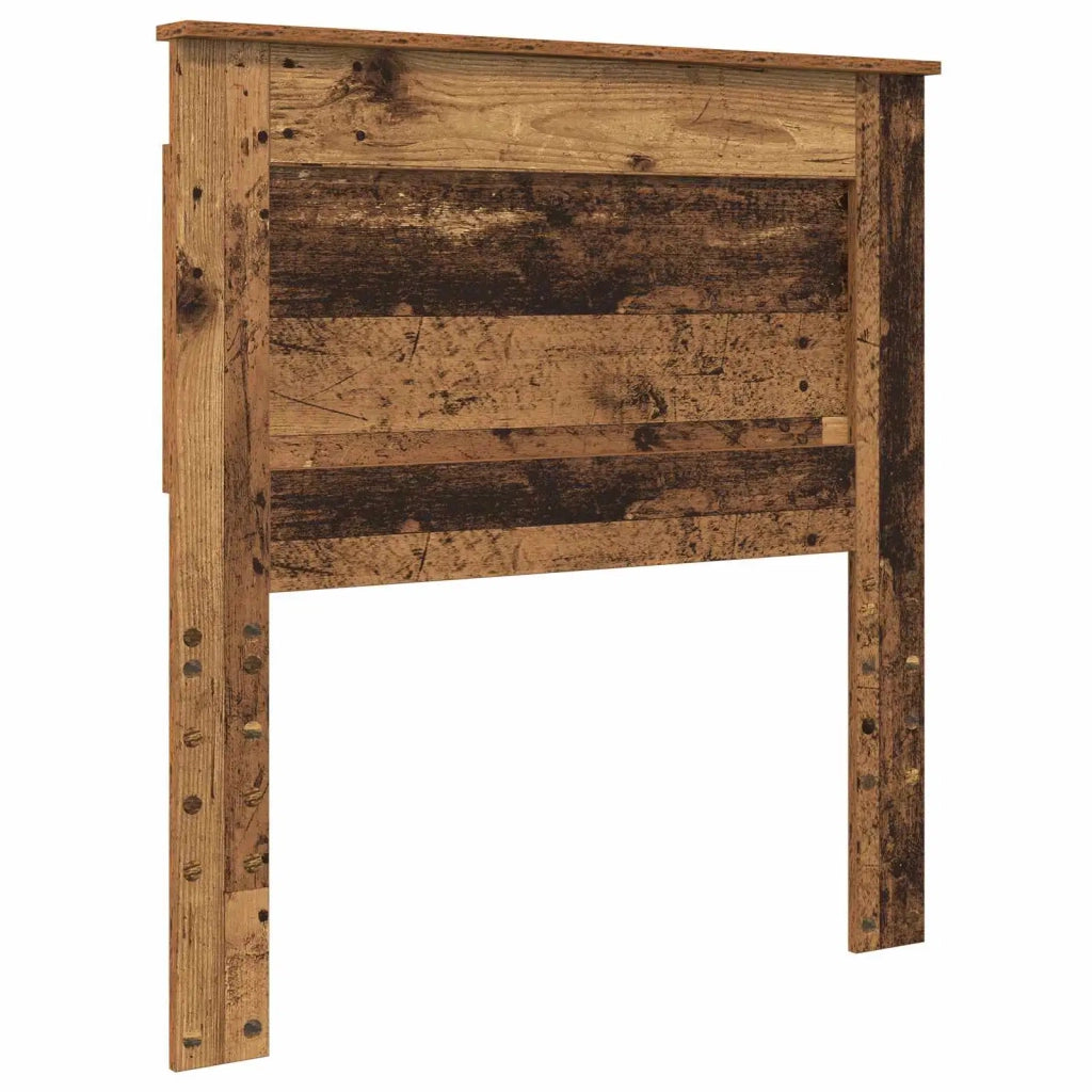 Testiera | Testata con Testiera | Testata Legno vecchio 80 cm Legno multistrato
