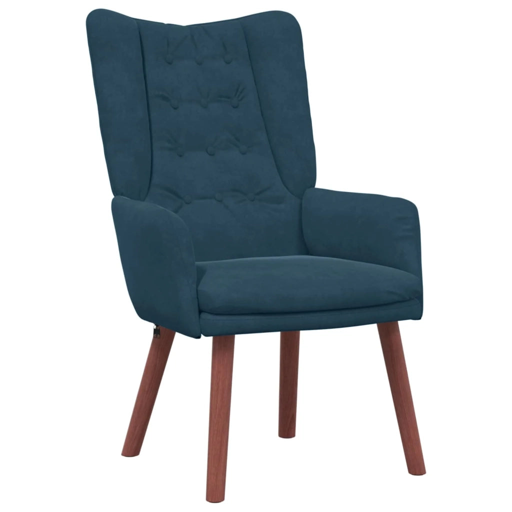 poltrona Blu 63 x 67 x 94 cm Velluto 42001813