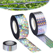 Due rotoli di nastro di protezione per uccelli per Casa, Giardino e Azienda agricola (80 m x 2.2 cm)
