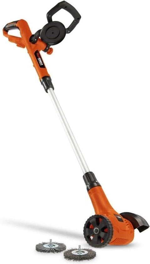 Taglierino per erbacce 20V a batteria con manico telescopico - setole in nylon e acciaio - attrezzo per giardinaggio per la distruzione delle erbacce