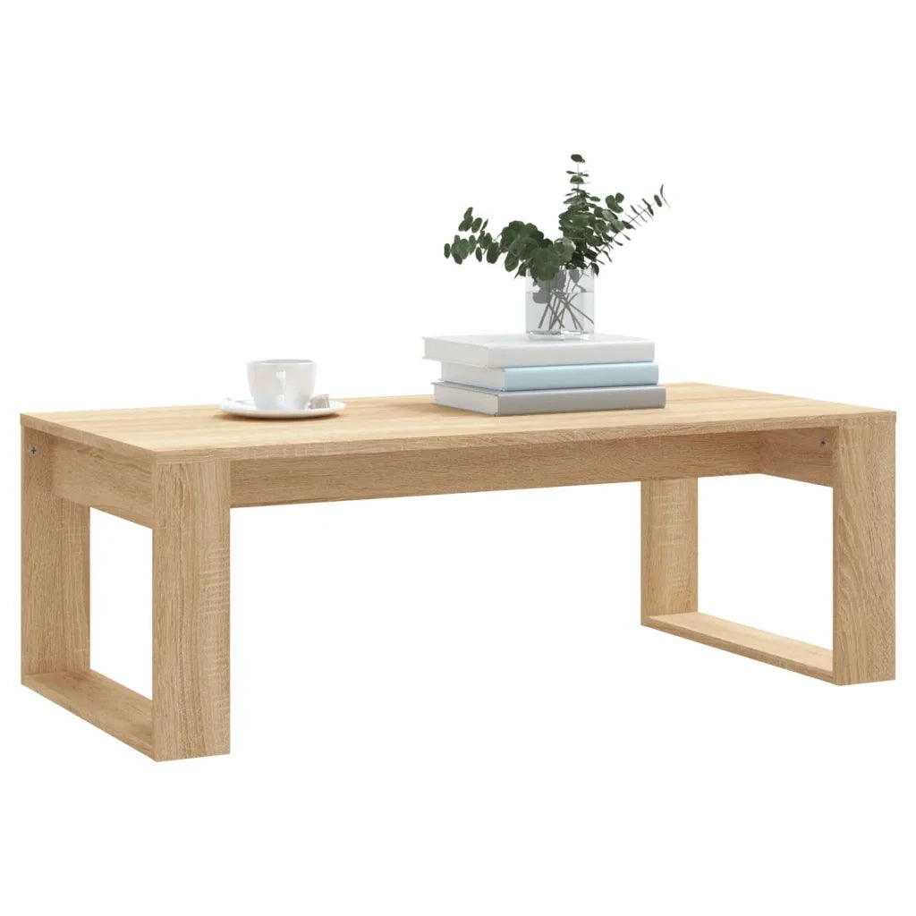 Tavolino da Salotto Rovere Sonoma 102x50x35cm Legno Multistrato 823361