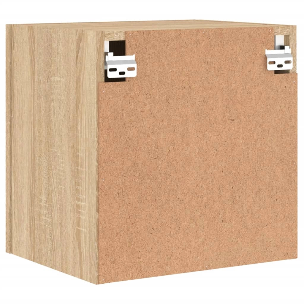 Mobile TV multimediale mensola TV mobile TV sala da pranzo soggiorno camera da letto a parete rovere Sonoma 40,5 x 30 x 40 cm legno ingegnerizzato marrone 02_0028157