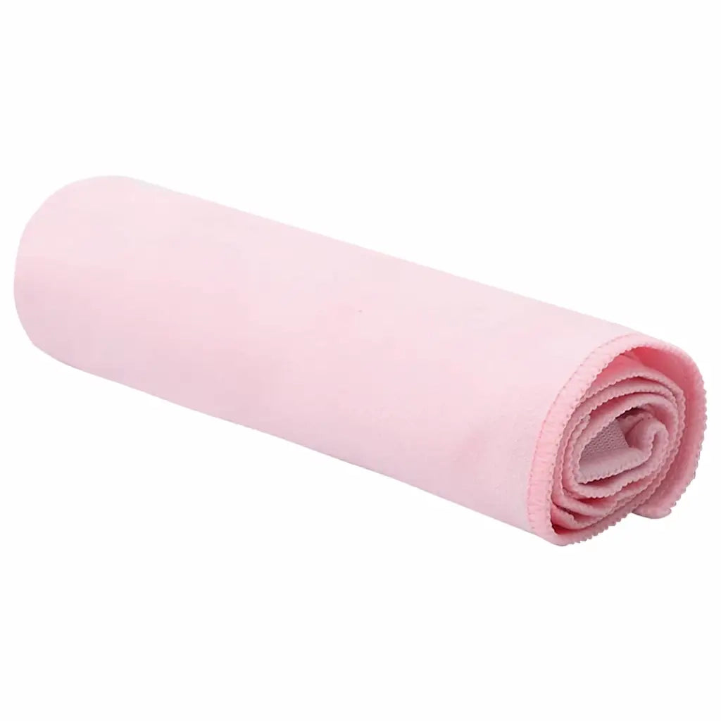 Asciugamani Sportivi 2 pz | Teli per bagno Rosa 50 x 30 cm