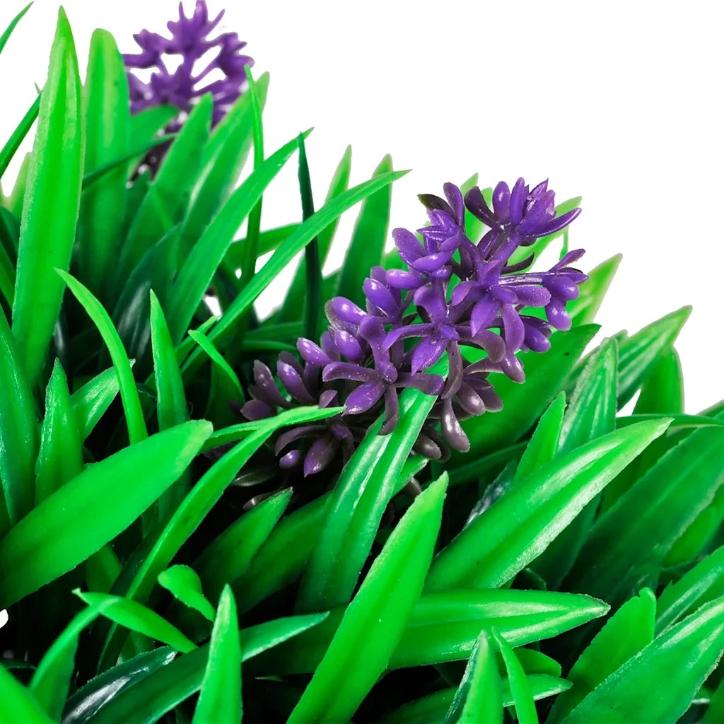Set Palle di Bosso Artificiale 2 pz con Lavanda 30 cm 41624