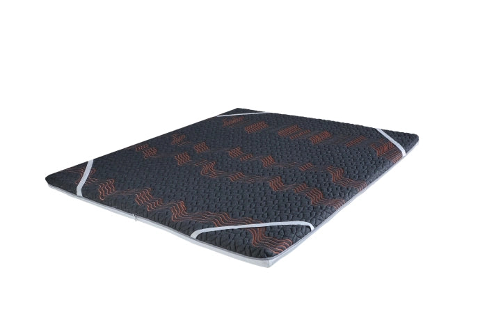 Topper singolo in Memory foam e Memory Gel Doppia Stagione | 5 cm - sfoderabile Misura: 80x190 Singolo standard