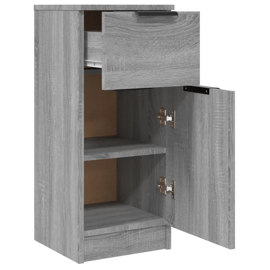 Credenza-Buffet-Armadio da cucina Grigio Sonoma 30x30x70 cm in Legno Multistrato 722482