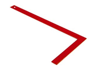 SQUADRA DA CARPENTIERE- - cm.50x25x3 - 1 pezzi ALTE