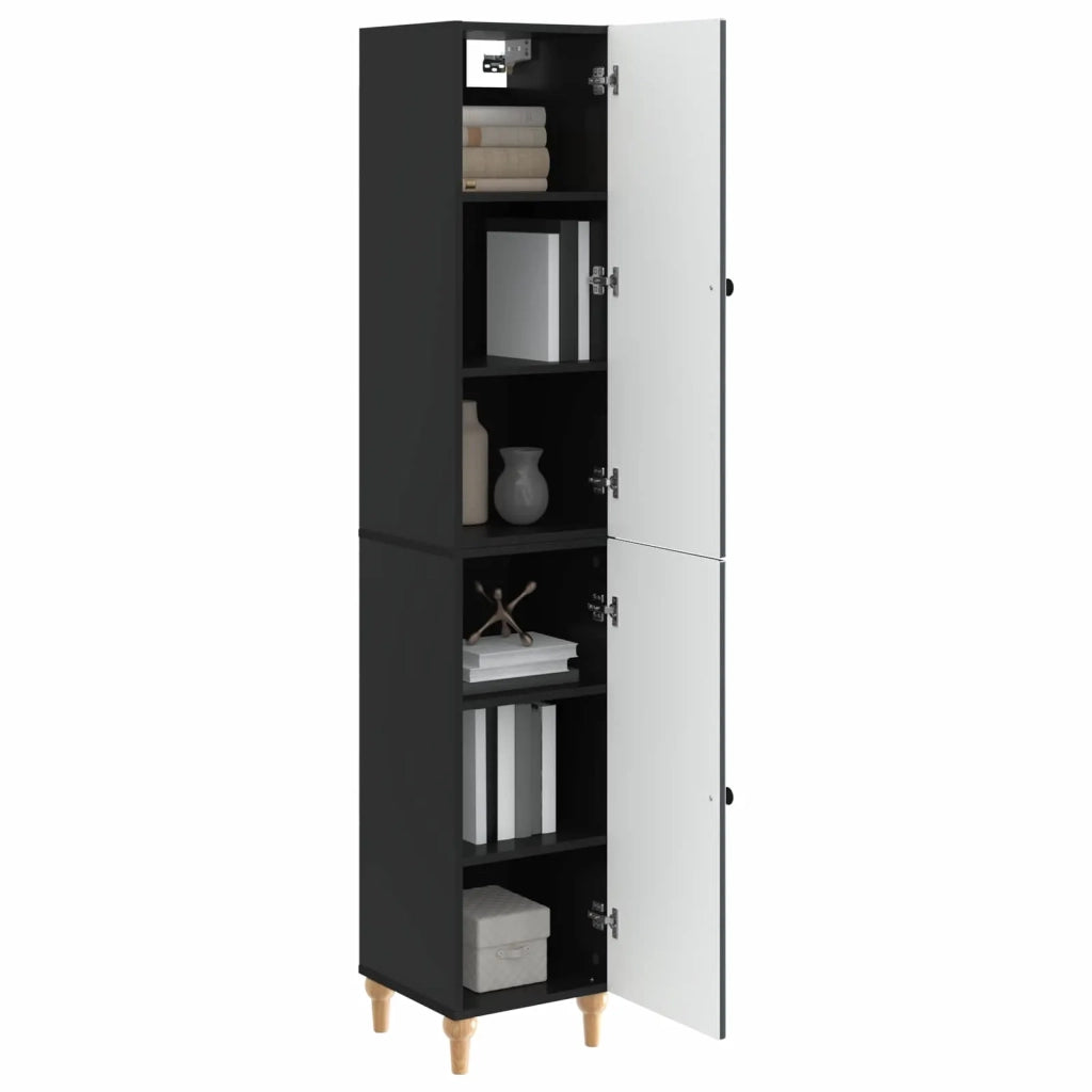 Set di armadi 2 pcs Nero Legno ingegnerizzato 3416449