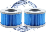 Filtro acqua per bagni inflabili - Filtro sostitutivo per vasche idromassaggio con bolle calde - Modello filtro acqua 2020 (2 pezzi)