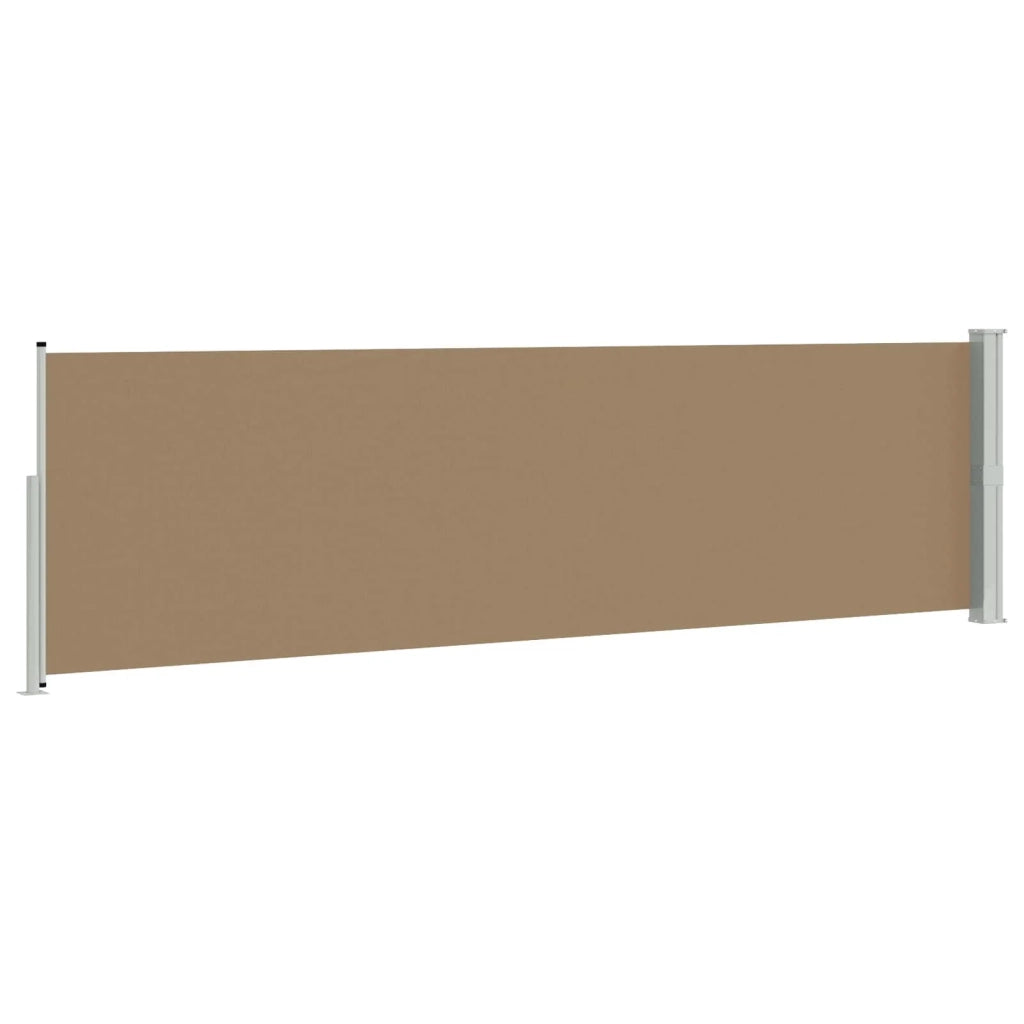 Tenda laterale retrattile-Tenda parasole per balcone 100% poliestere ferro acciaio 489816