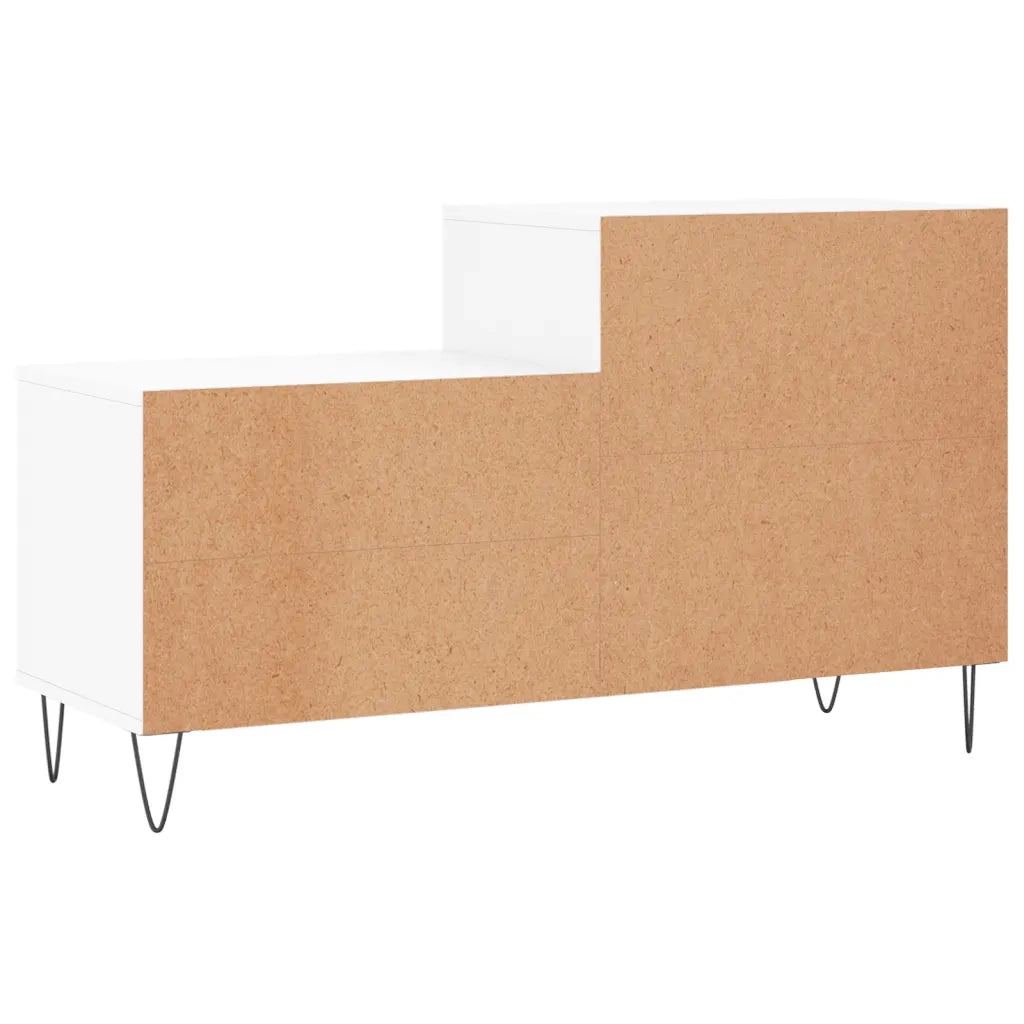 Scarpiera | Mobile per scarpe Bianca 102x36x60 cm in Legno Multistrato