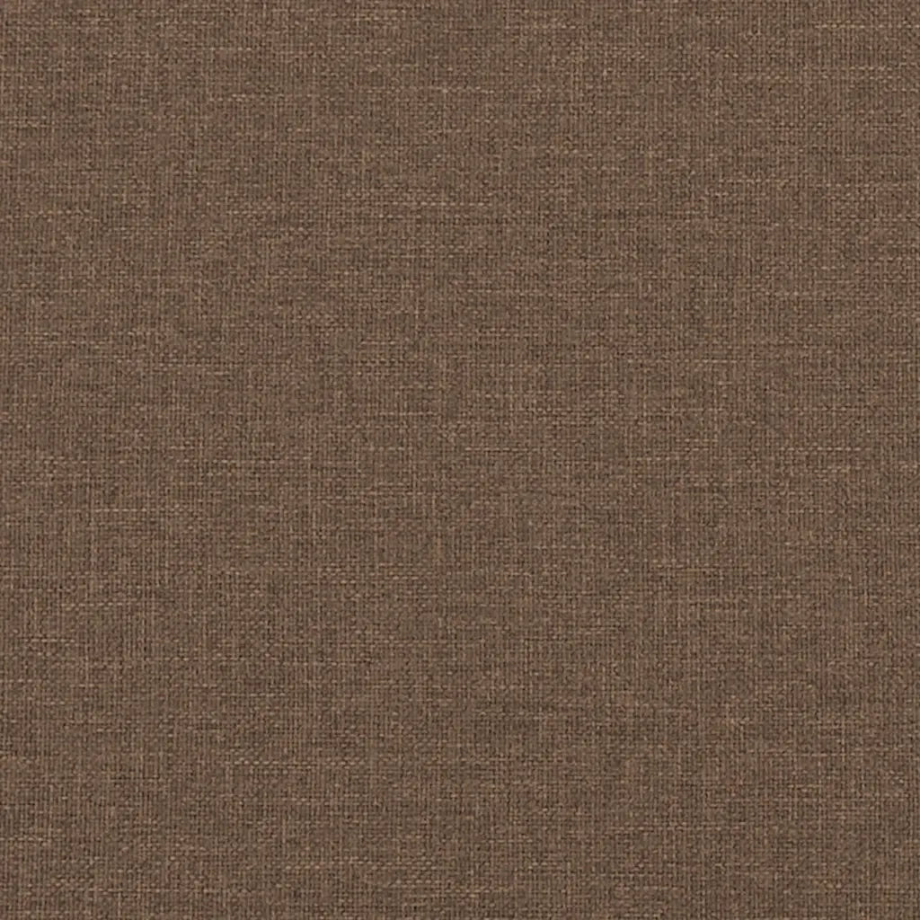 Divano a 2 Posti-Sofa 2 Posti Marrone 140 cm in Tessuto 779257