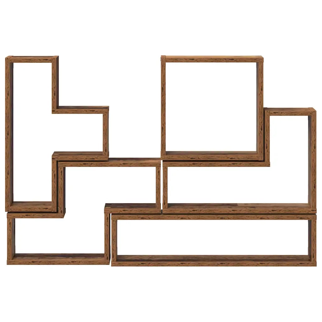 Cubo da Parete Legno vecchio 96 x 12 x 64 cm Legno multistrato 879639