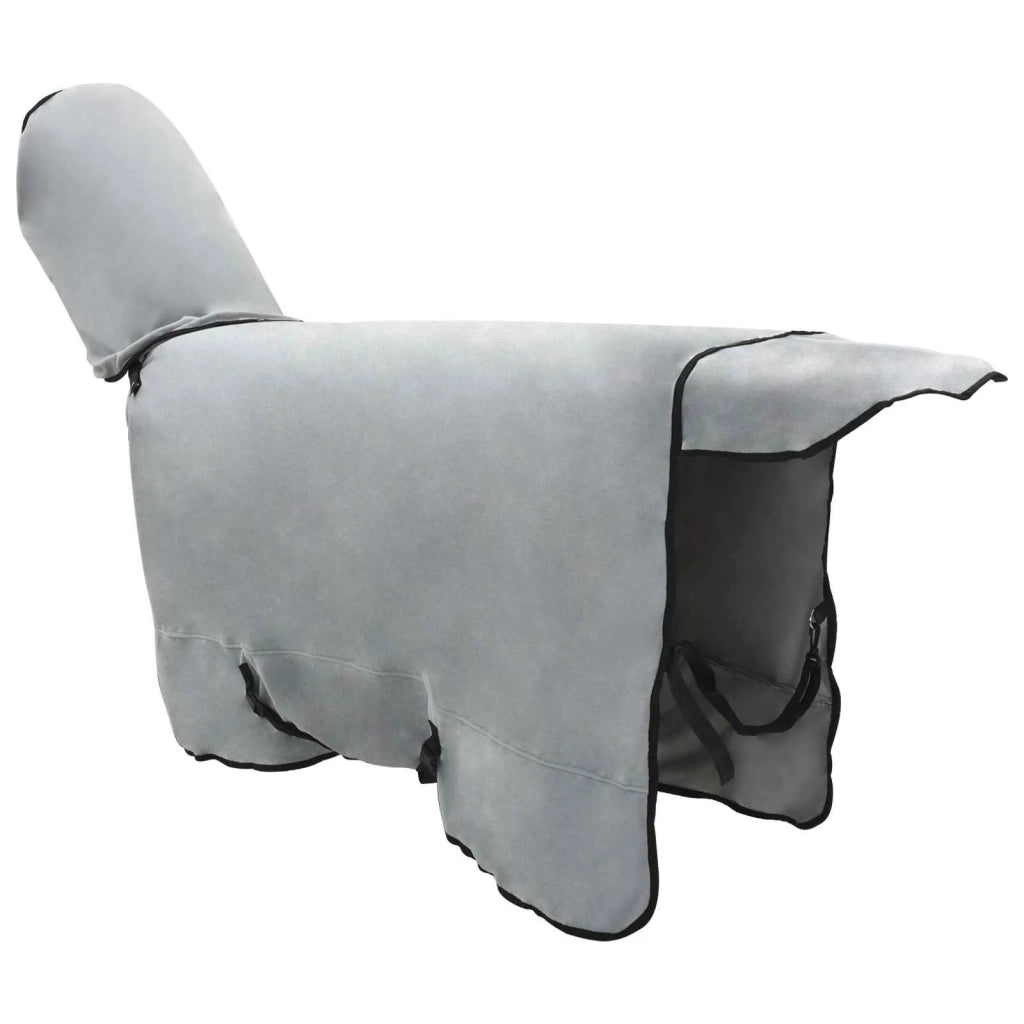 Coperta per Cavalli Grigio chiaro e rosa completo 165 cm CFW9861945