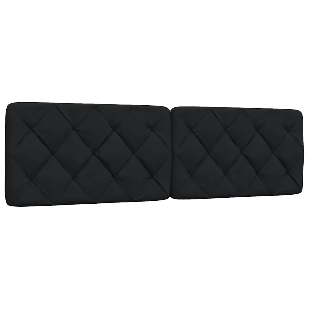 Giroletto con LED senza Materasso Nero 180x200 cm in Tessuto 3310687