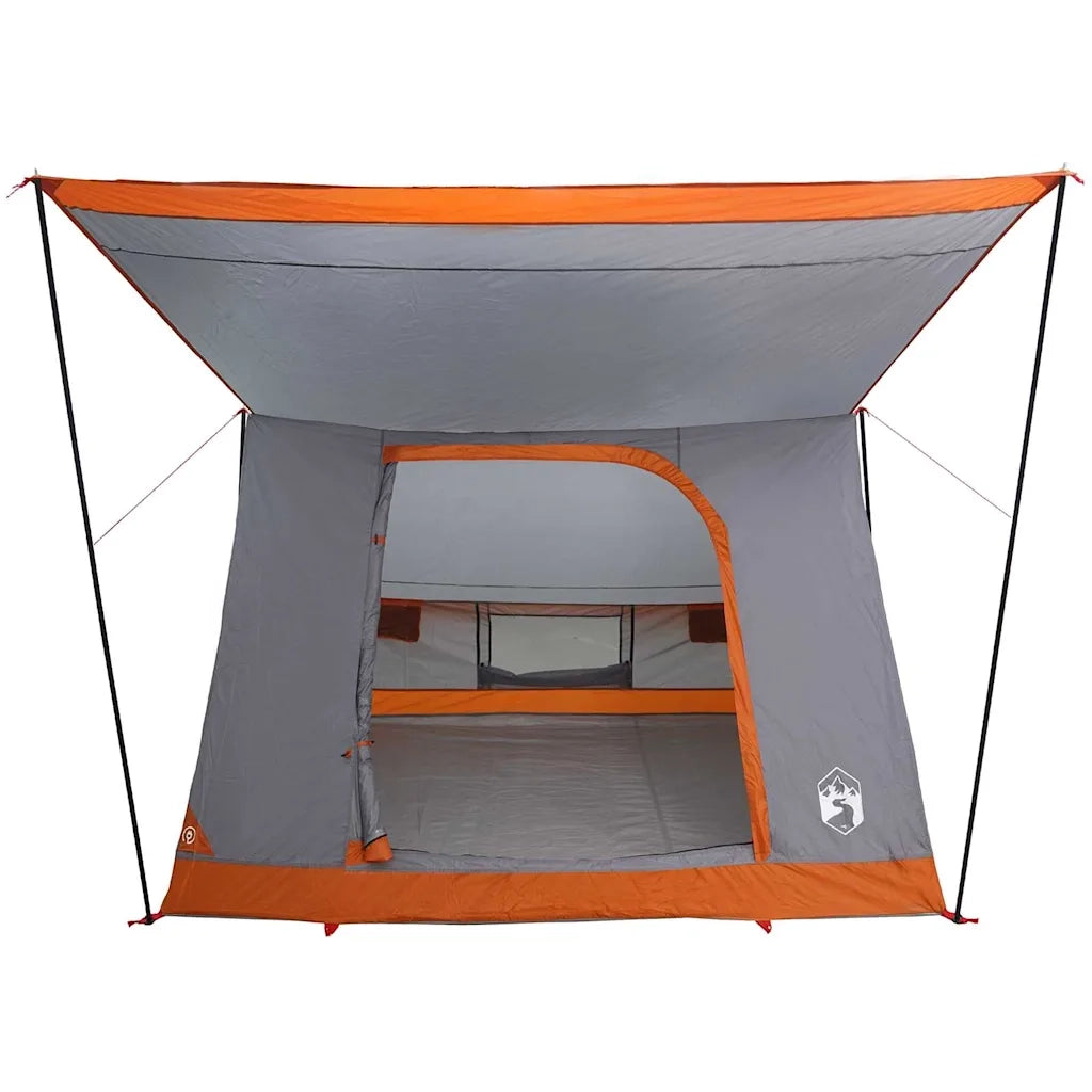 Tenda da campeggio Grigio e arancione 282 x 225 x 154 cm 42001159