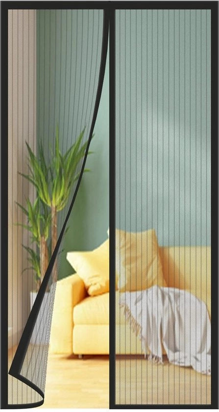 Veloce Rete Magnetica per Porta - 140 x 220 cm - Ideale per Balcone, Sottoterra e Terrazza