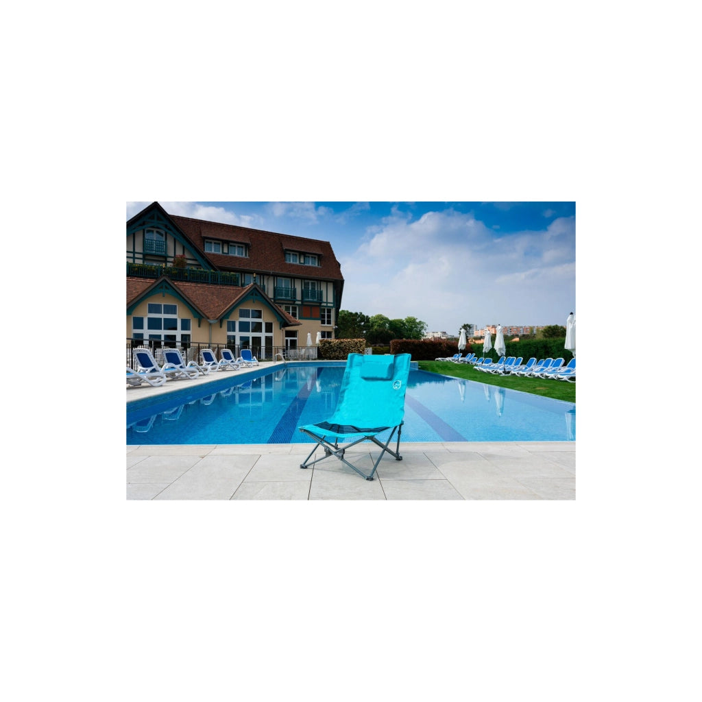 Set di 2 sedie a sdraio pieghevoli - O'Beach - Custodia da trasporto inclusa - 71 x 55 x 65 cm