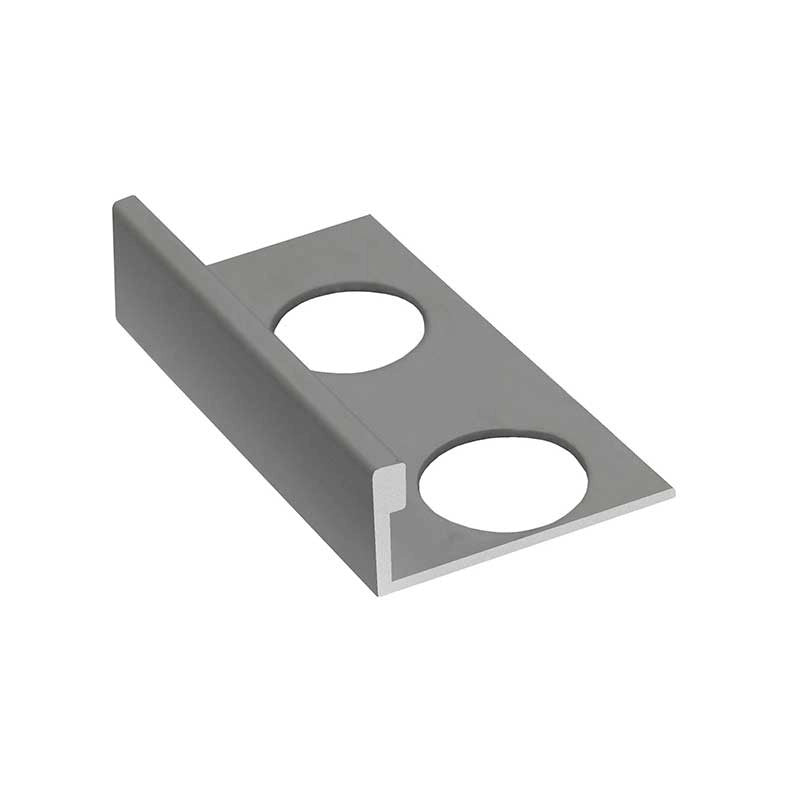 Giunto di delimitazione in alluminio 2,5 metri : Modello - 10 MM LUCIDO