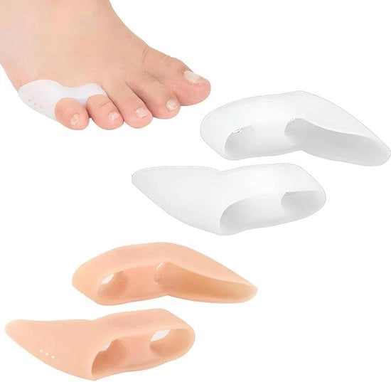 Correttore per Dita Cortissime | Correzione Comoda per Dita che si Sovrappano | 4 Paia