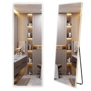 Specchio Led Classico 50x160cm Brush Gold