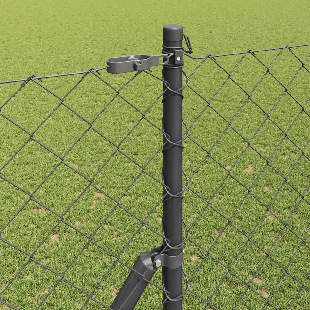 Palo della recinzione Grigio 25 x 1,5 m (mesh 60 x 60 mm)