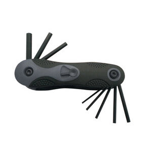 SERIE 8 CHIAVI ESAGONALI CROMO VANADIO 2/8 MM