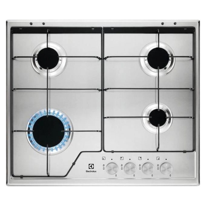 Electrolux KGS 6424 SX piano cottura Acciaio inossidabile Da incasso Gas 4 Fornello(i)
