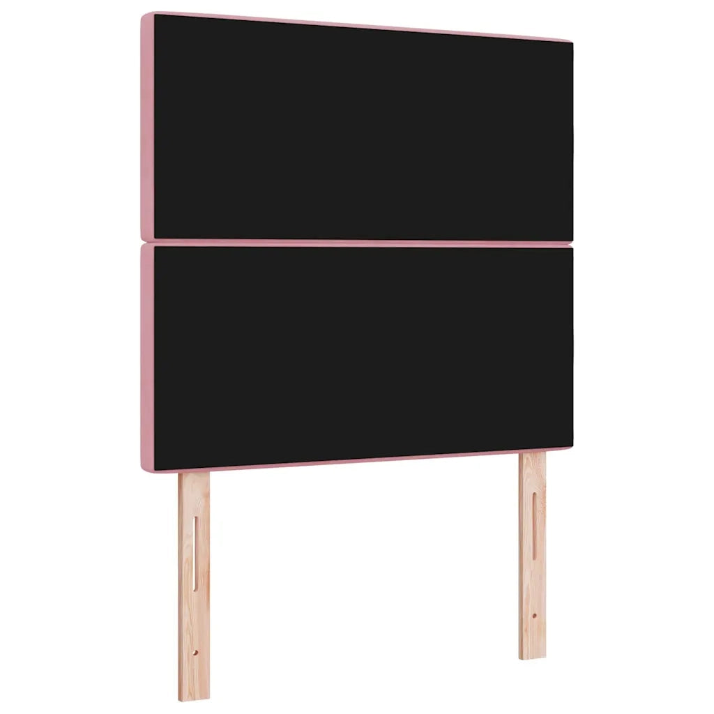 Testiera | Testata Rosa 90 cm Velluto