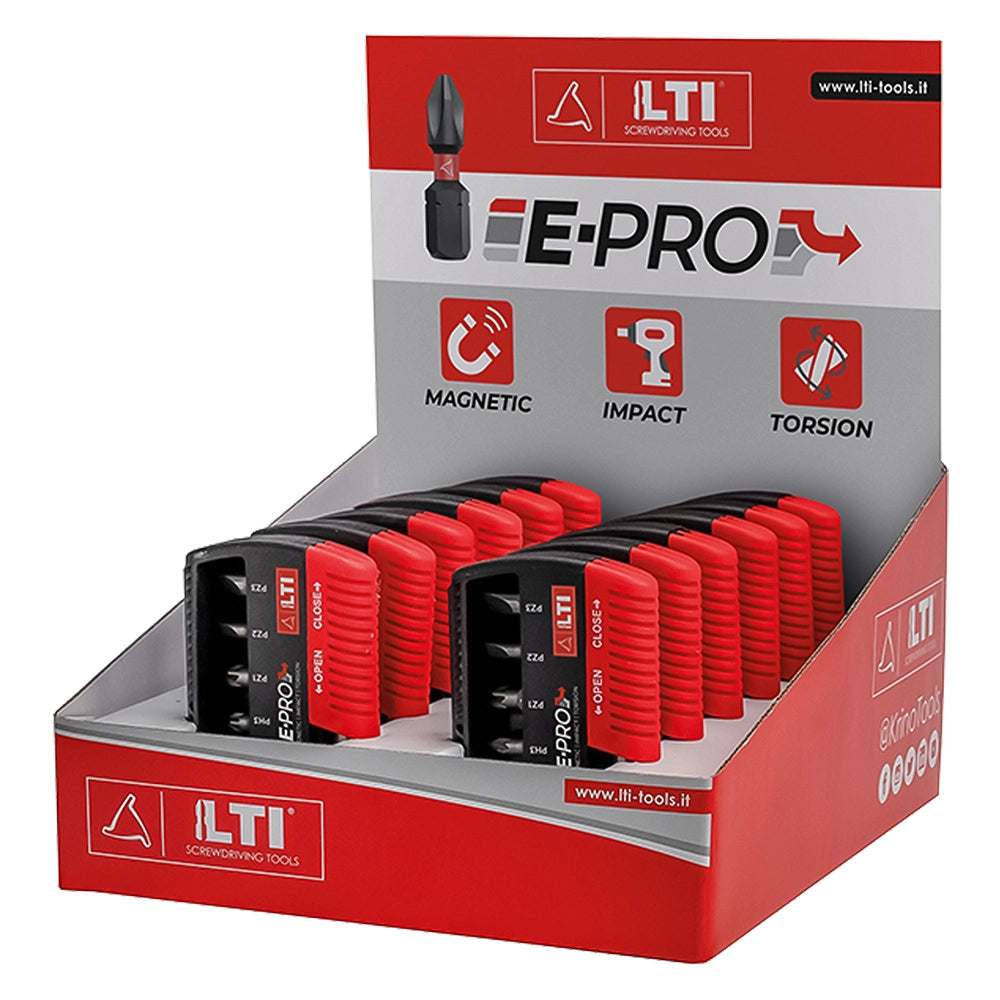 ESPOSITORE DA BANCO PORTAINSERTI 'E-PRO' dimensioni espositore mm. 150x40x195  - LTI