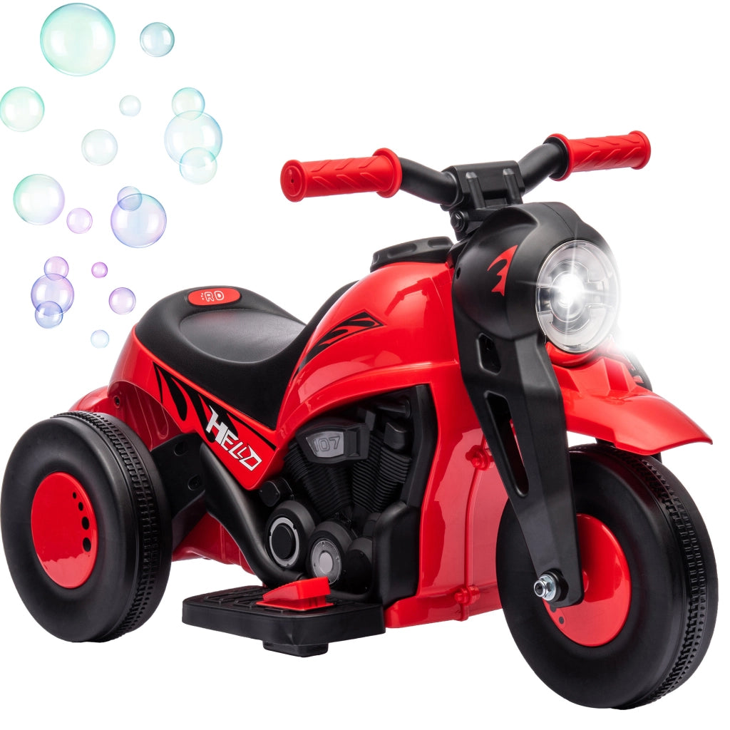 Moto Elettrica Bambini 6V ¨C Xylo ¨C Con Musica e Bolle, 2,5-3 km/h, 2-5 Anni