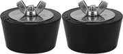 Due Stoppi di espansione in gomma antigel anti congelamento per tubi vasca e spa - 51mm 2 pollici - accessori invernali.