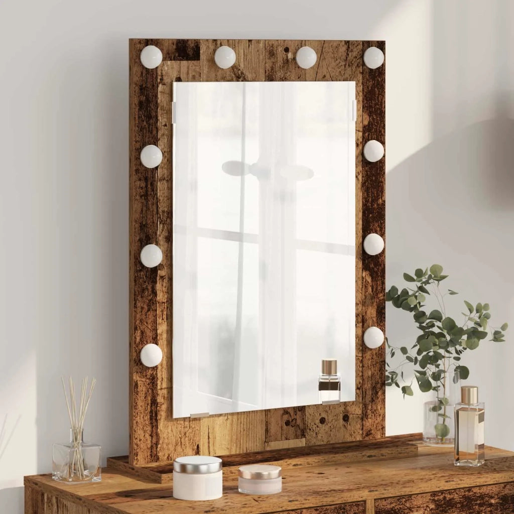 Specchio da Vanit¨¤-Specchio da Trucco Legno vecchio 70 x 50 x 18 cm