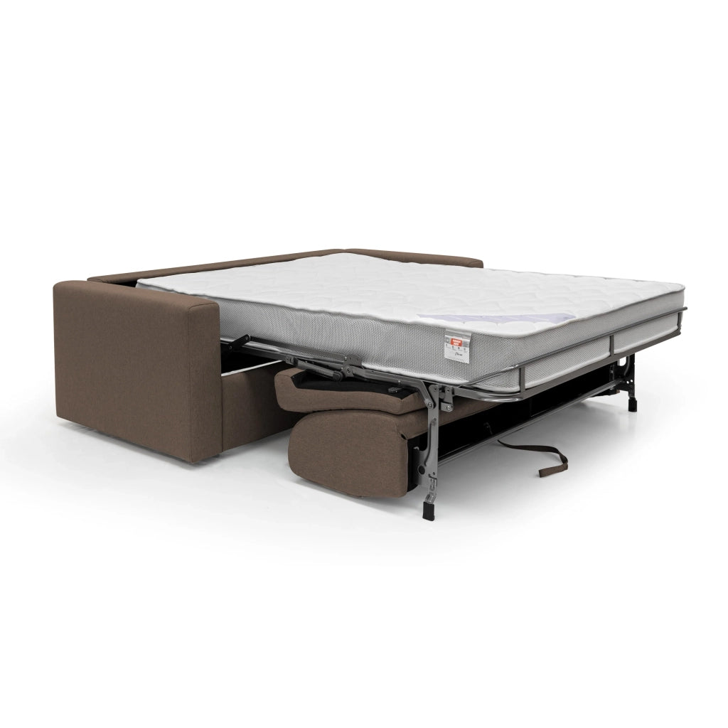 Kansas Divano letto matrimoniale H20 impermeabile 212 cm  marrone
