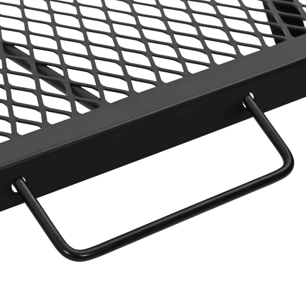 Griglia da Campeggio Pieghevole Nero 58 x 31 x 2 cm 42030066