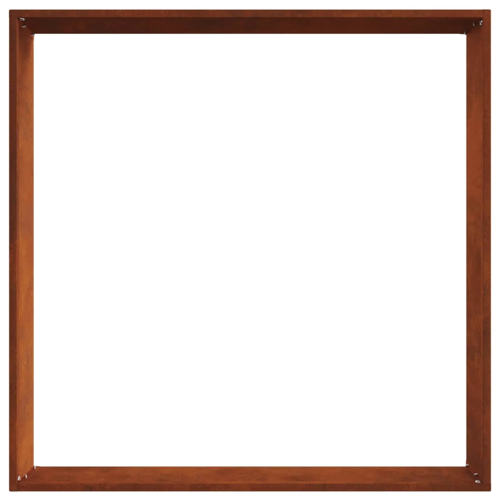 Bordura per Prato 6 pcs Ruggine 60 x 60 x 13 cm 874743