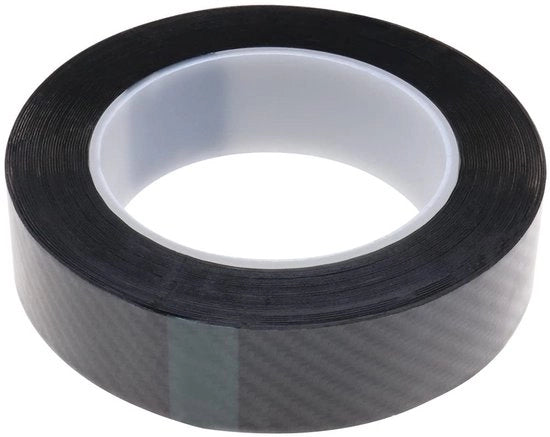 Striscia di protezione per auto - Anticras - Duraturo - Nero - Fibra di carbonio - Protezione per interno e esterno dell'auto - 3cmx10m