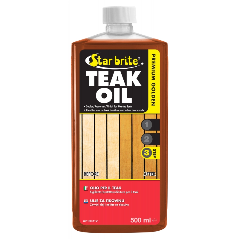 PREMIUM TEAK OIL 500ML TEAK OIL PREMIUM GOLD LT 3,78