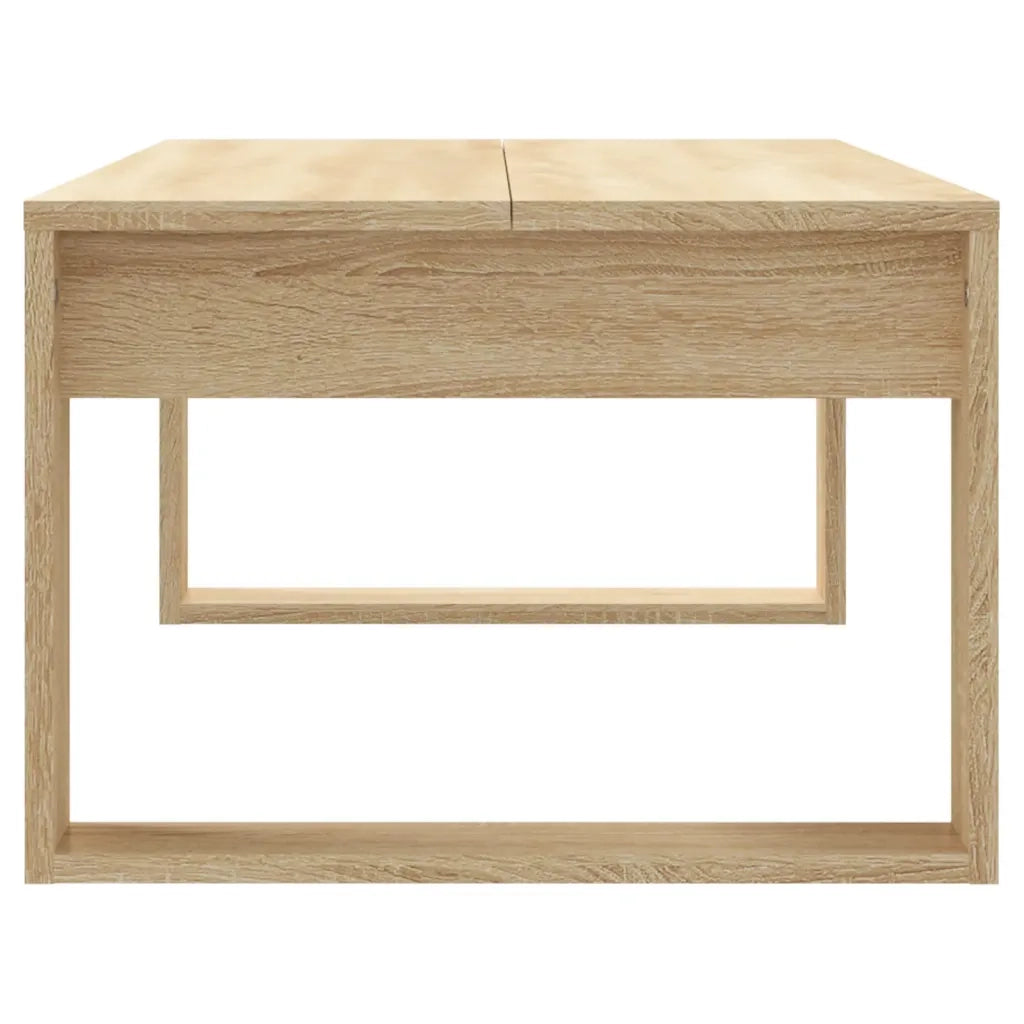 Tavolino da Salotto Rovere Sonoma 102x50x35cm Legno Multistrato 823361