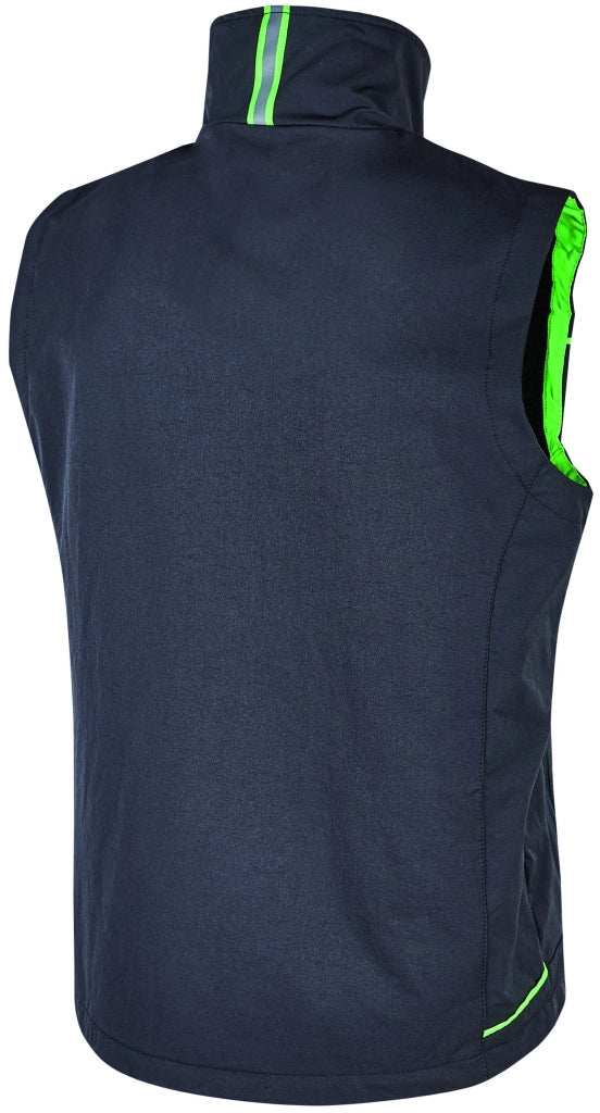 U-Power GILET SATURN Col. Grigio/Verde Mis. L