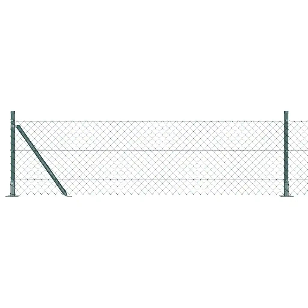 Palo della recinzione Verde 25 x 0,6 m (maglie 40 x 40 mm)