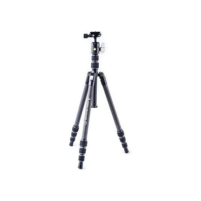 VANGUARD VESTA TB 204CB Vesta Treppiede da viaggio in carbonio 4 sezioni 130 cm carico 3 kg colore Nero